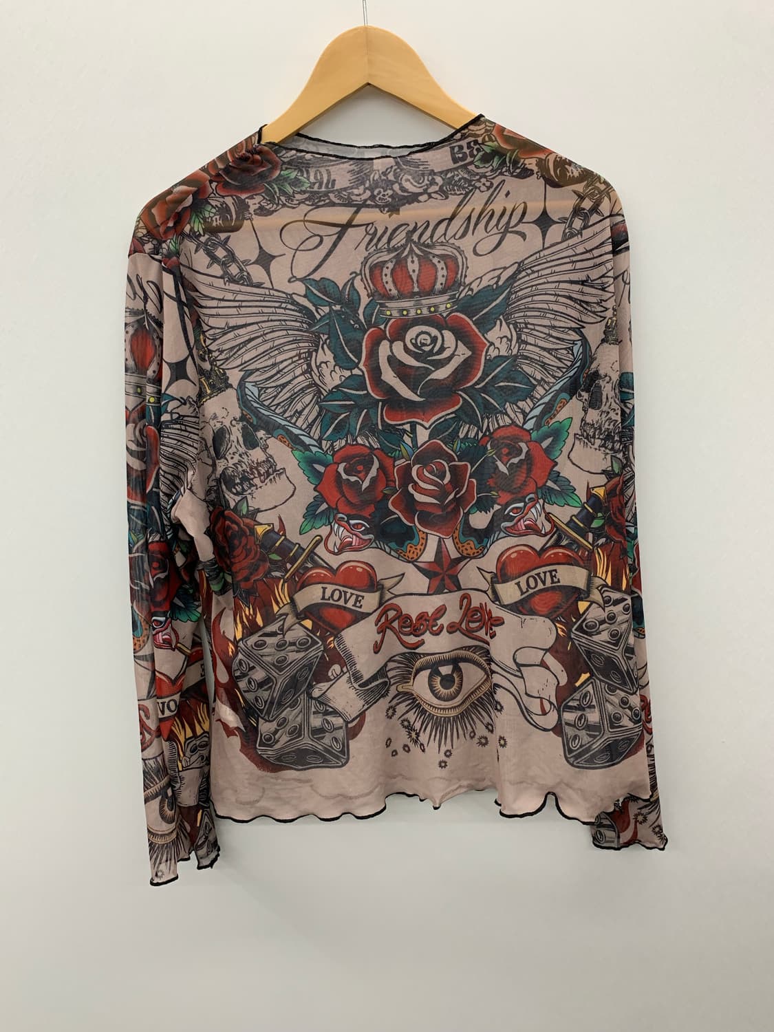 장폴고티에맛 프린팅 시스루 롱슬리브 상품이미지5