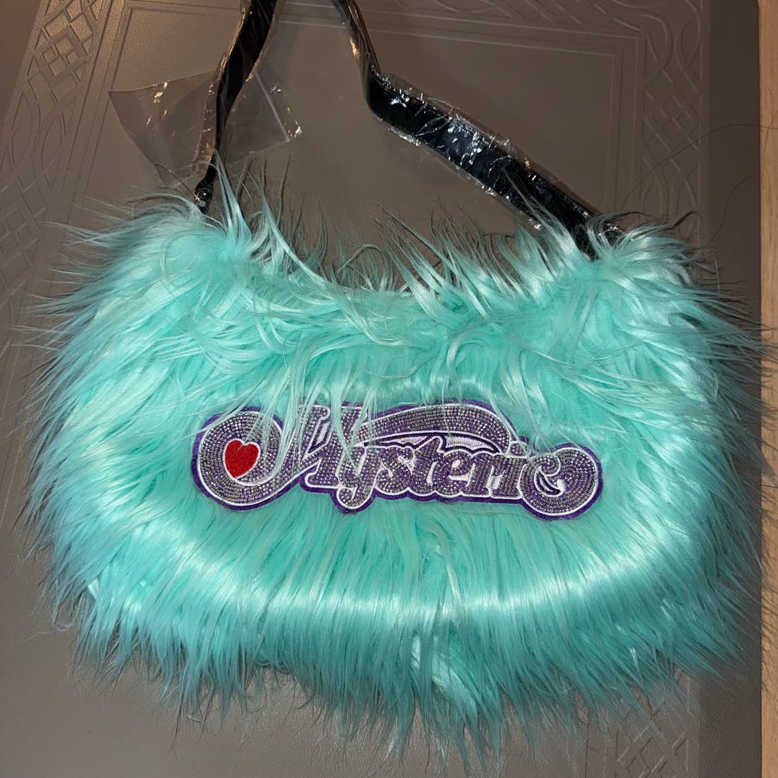 히스테릭 글래머 퍼 백 블루 상품이미지2