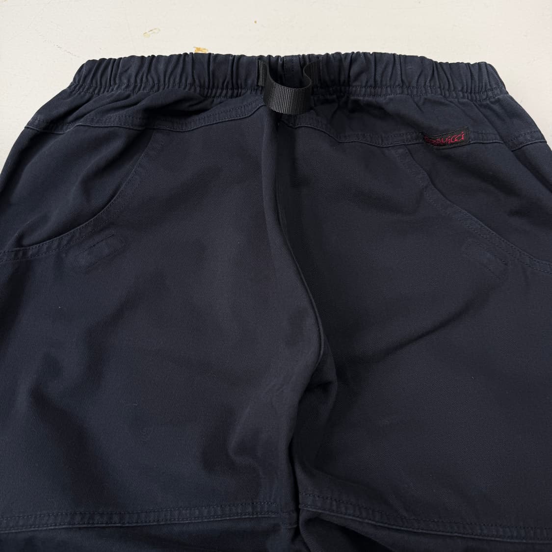 그라미치 더블니 코튼 벨티드 팬츠 상품이미지5