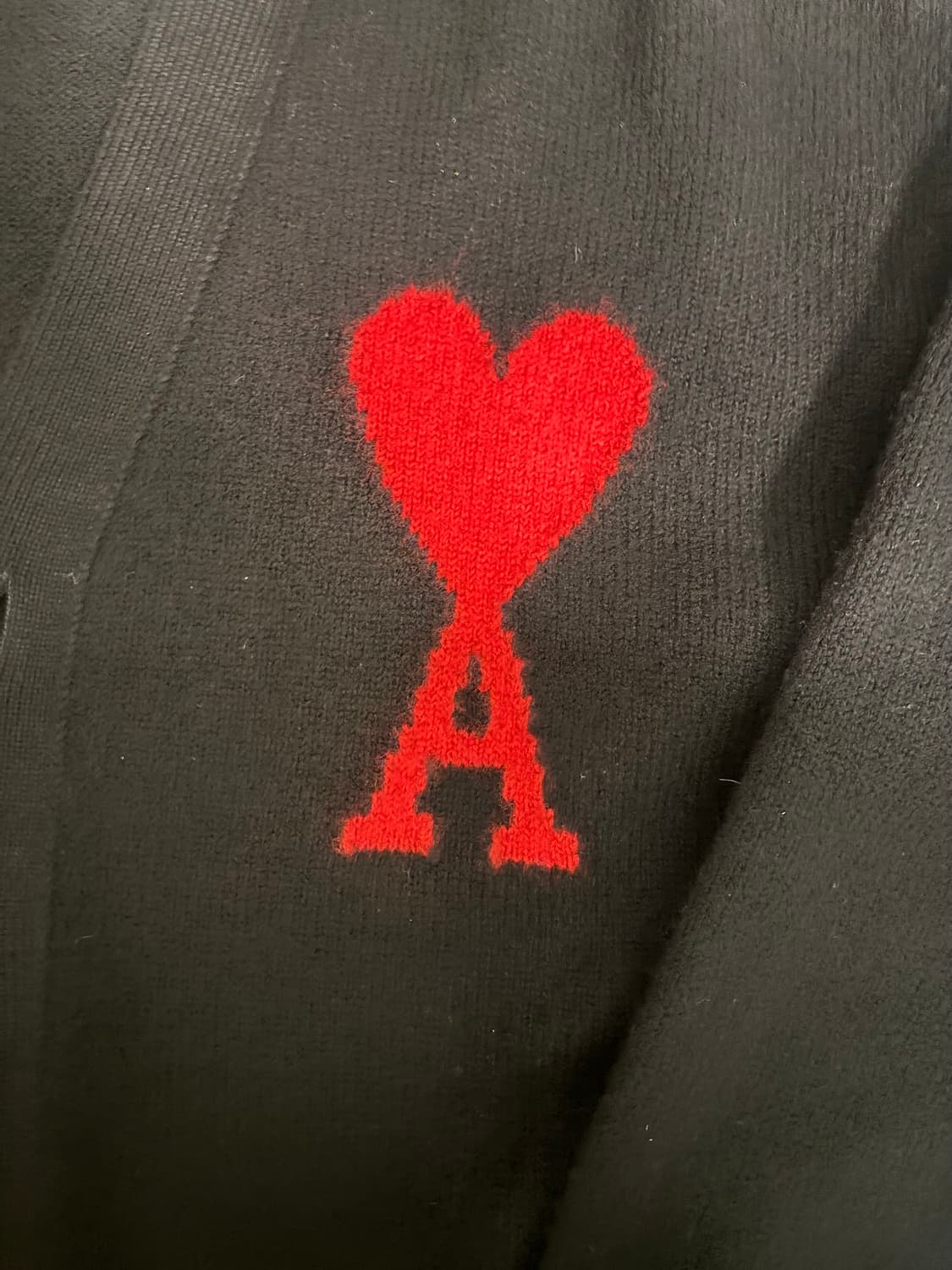 아미 인타르시아 빅로고가디건 상품이미지2