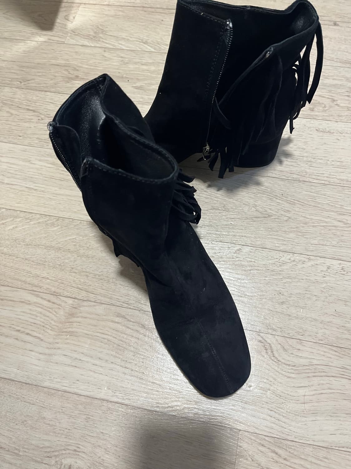 프라다 세무 웨스턴 부츠 36 반 상품이미지5