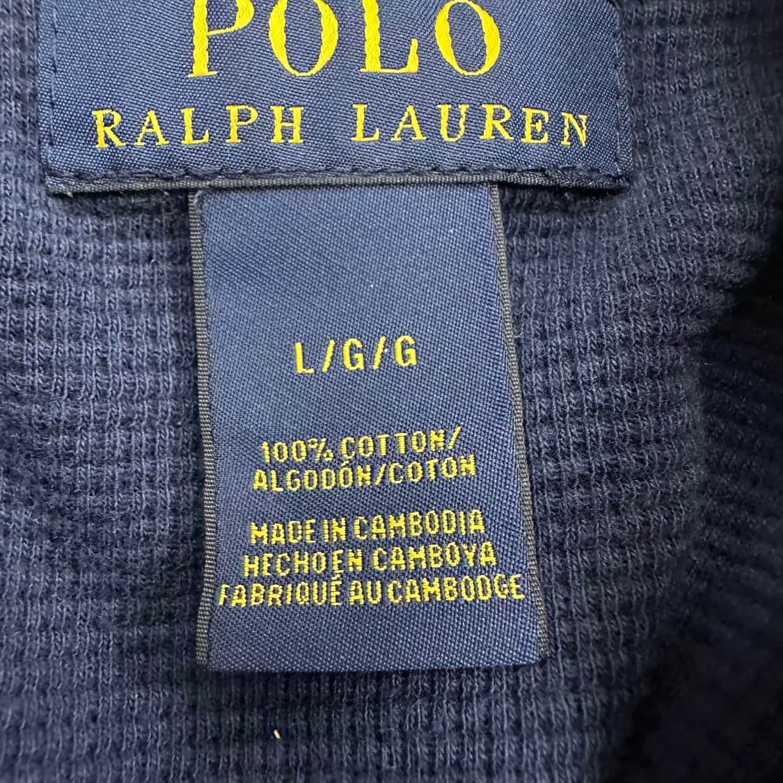 폴로랄프로렌 와플 긴팔티셔츠 상품이미지4