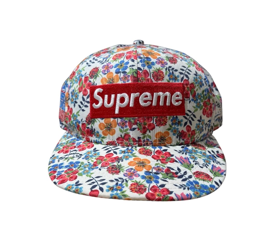 슈프림 2013SS 리버티 뉴에라 플로랄 박스로고 캡 상품이미지2