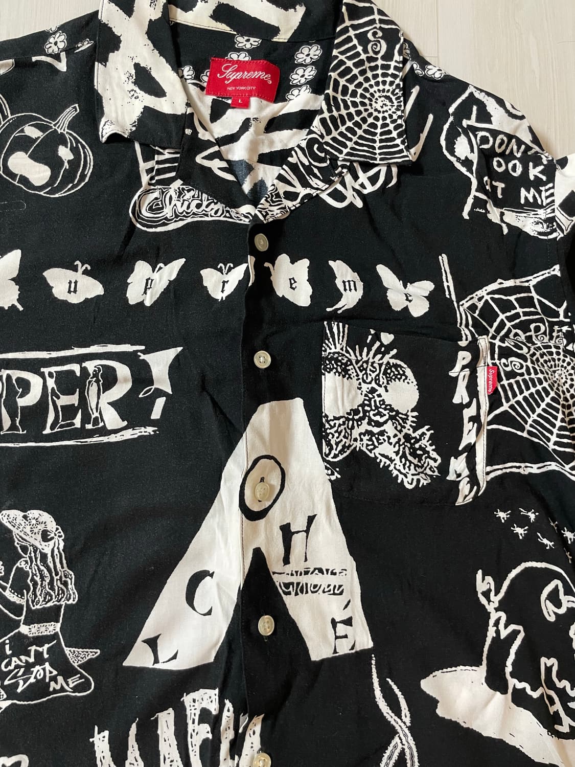 슈프림 드림 레이온 셔츠 L 상품이미지4