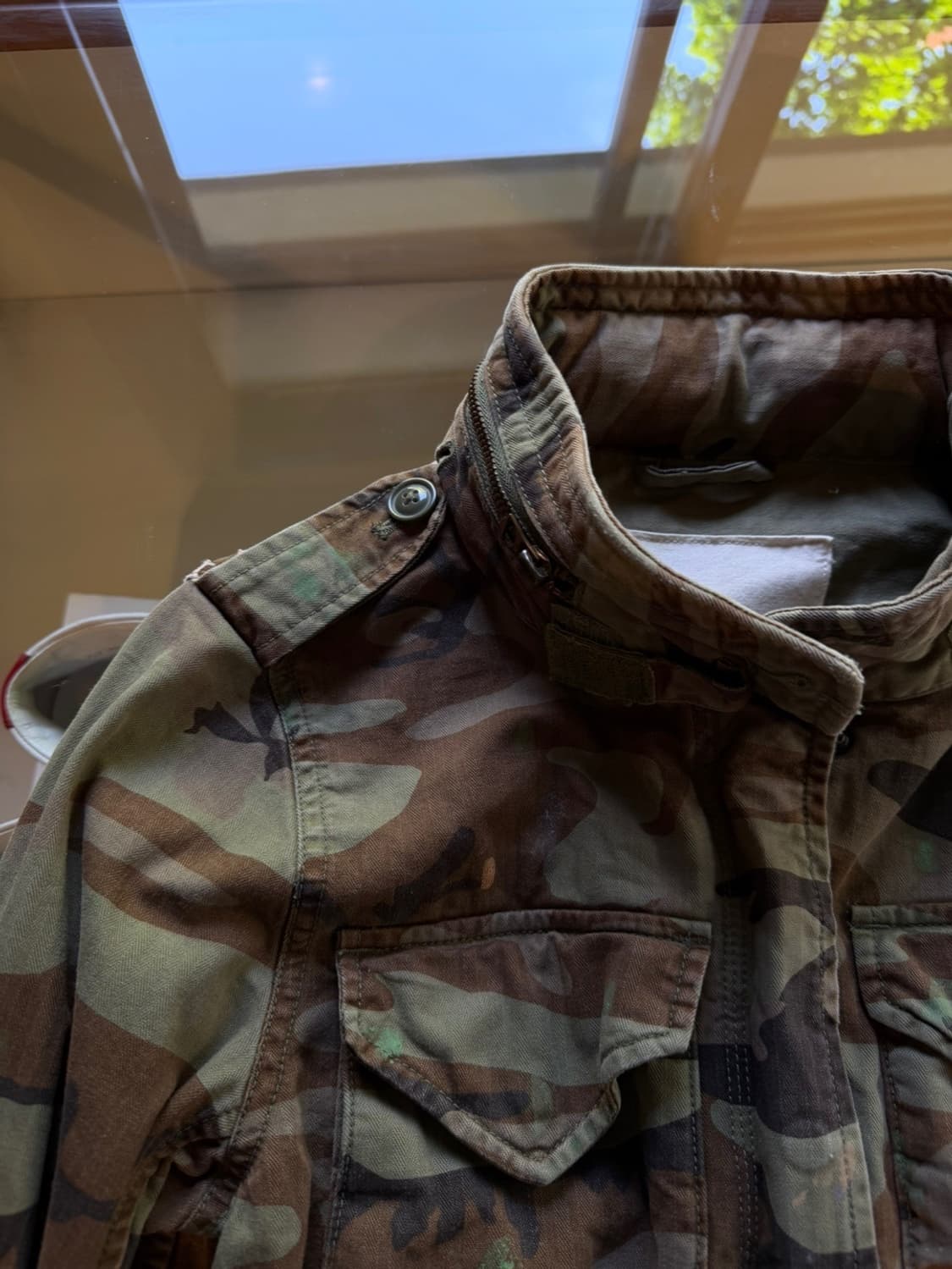 랄프로렌 데님앤서플라이 카모플라주 밀리터리 자켓 66 상품이미지8