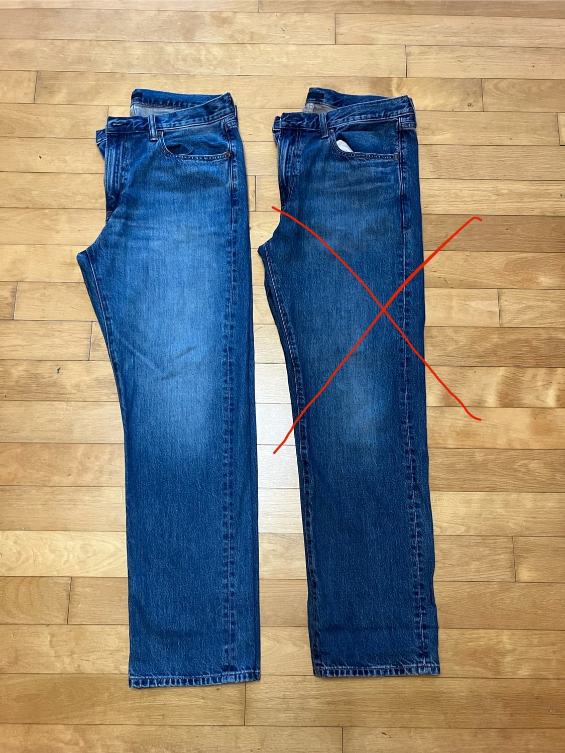 유니클로 레귤러핏진 34 상품이미지2