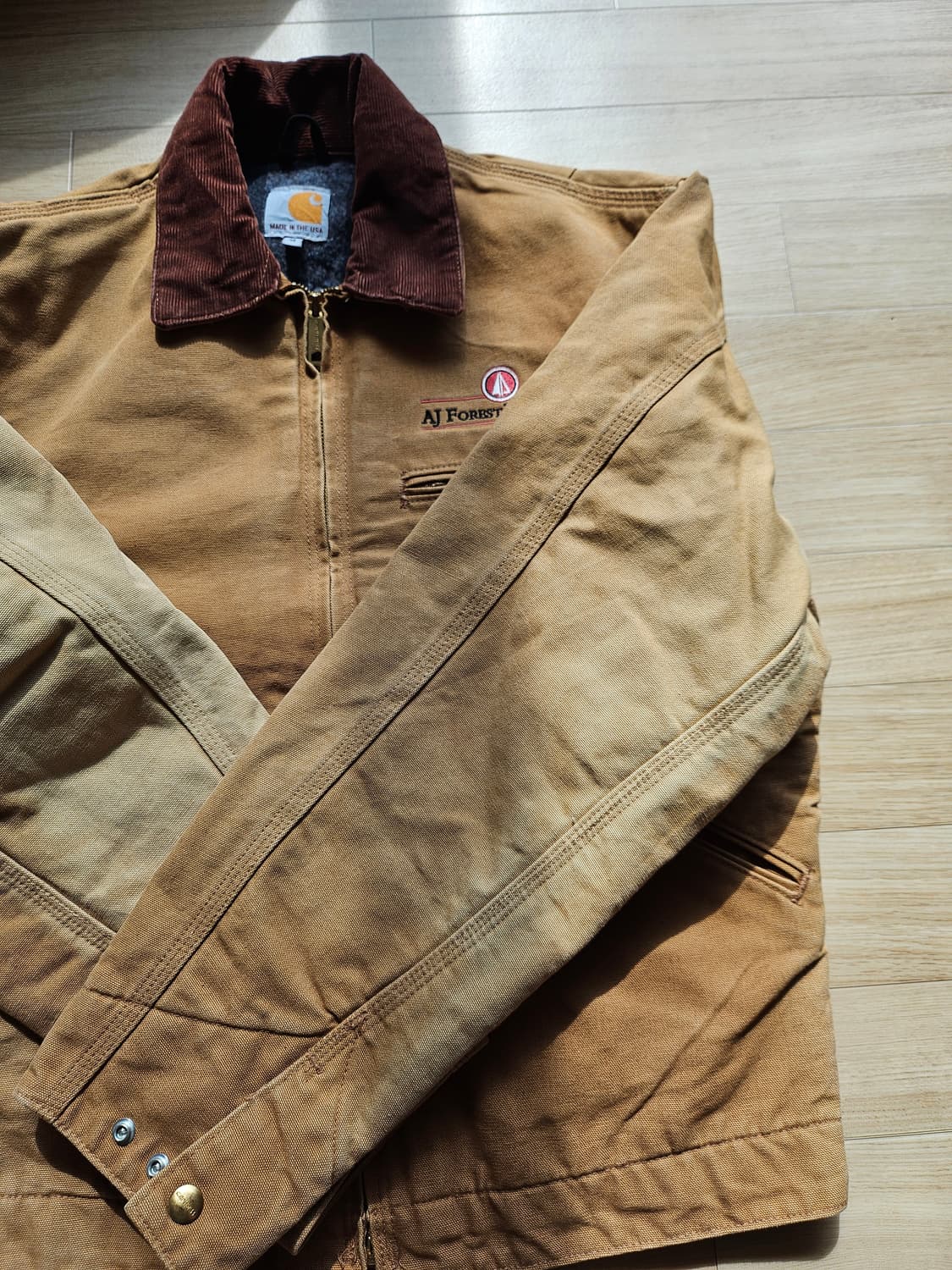 [M] 칼하트 디트로이트자켓 US j001 brn 상품이미지4