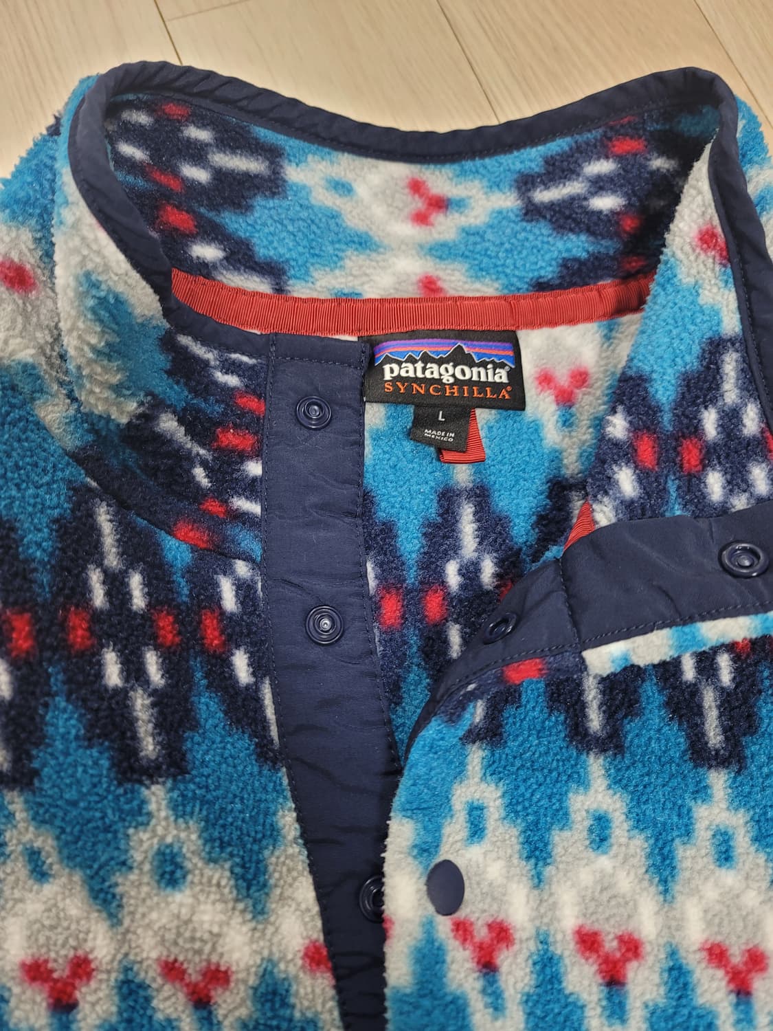 [L] <상태최상> 파타고니아 신칠라 헤비웨이트 아즈텍패턴 상품이미지2