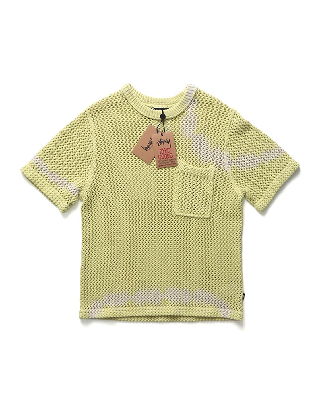 스투시 STUSSY Over Dyed Mesh Crew 상품이미지1