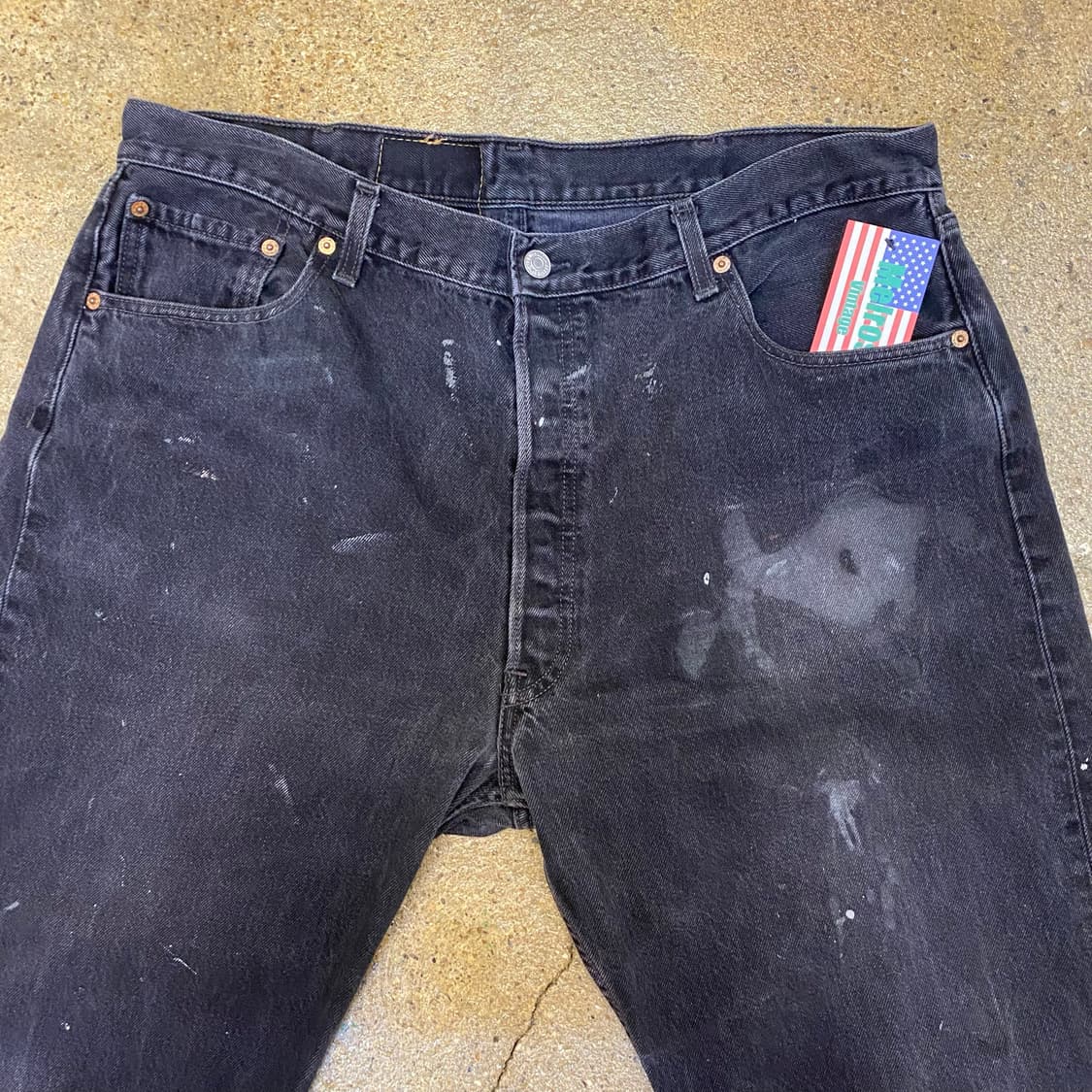 00’s Made in USA 리바이스 501 데님 팬츠 상품이미지2