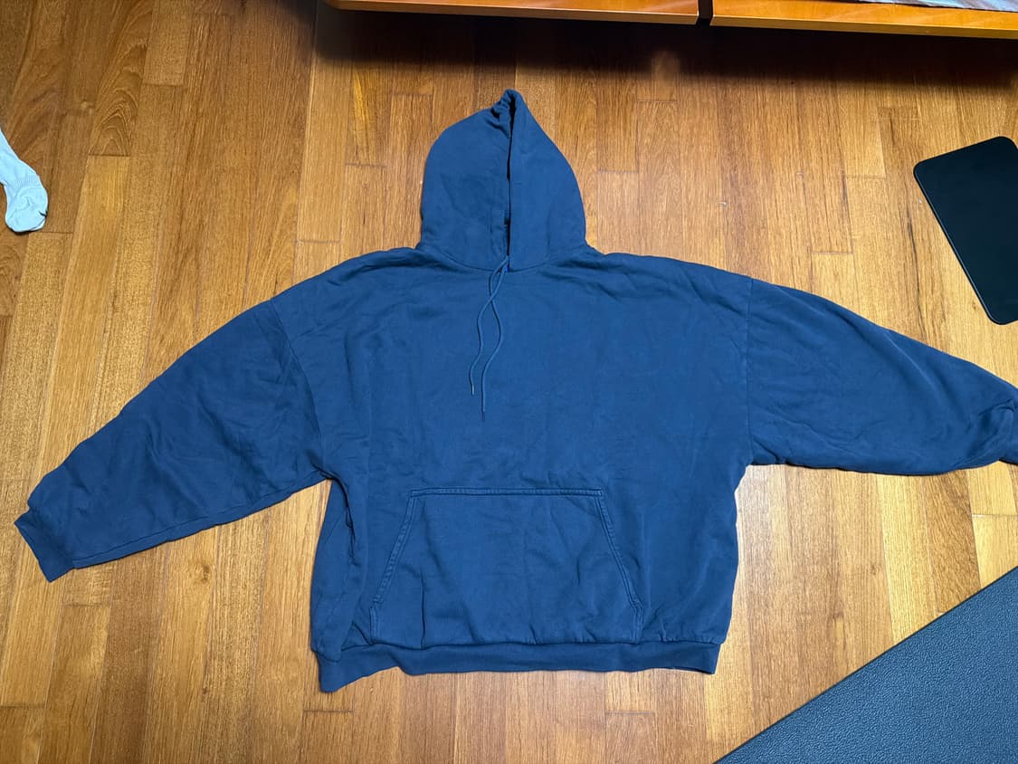 Yzy pullover hoodie navy 상품이미지2