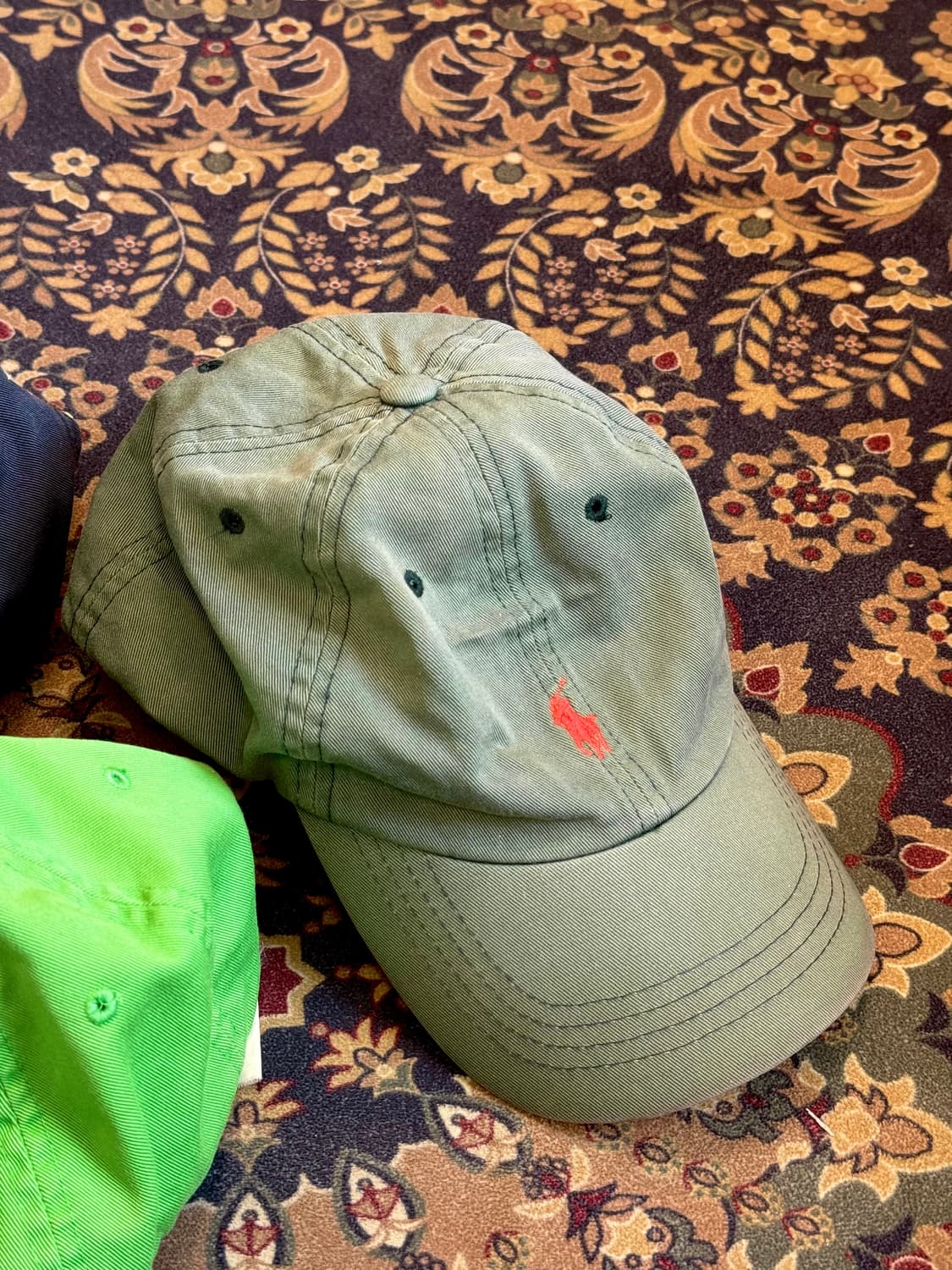 90-00s 빈티지 폴로 볼캡 상품이미지5