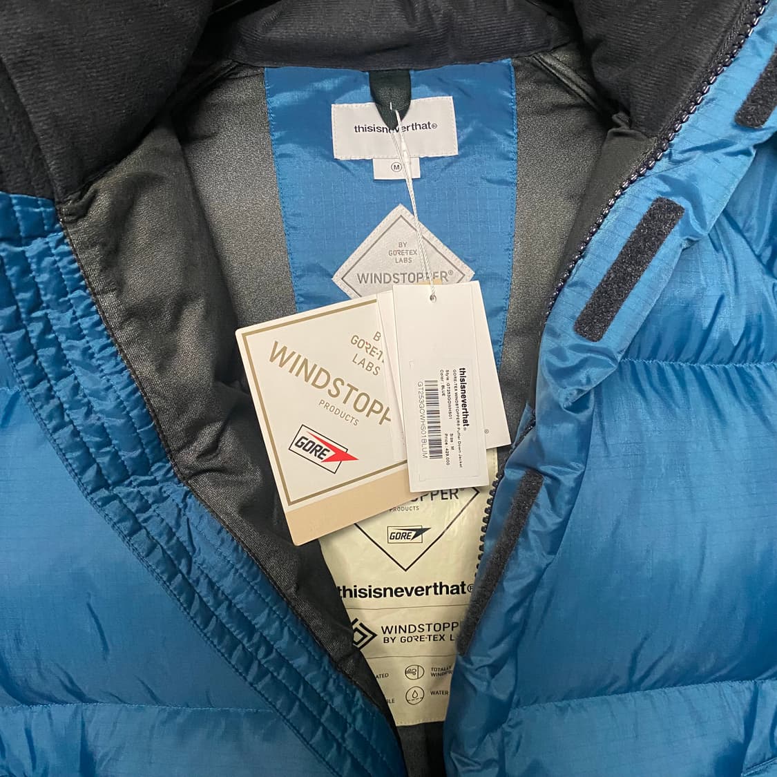 디스이즈네버댓 고어텍스 윈드스토퍼 패딩_M 상품이미지10