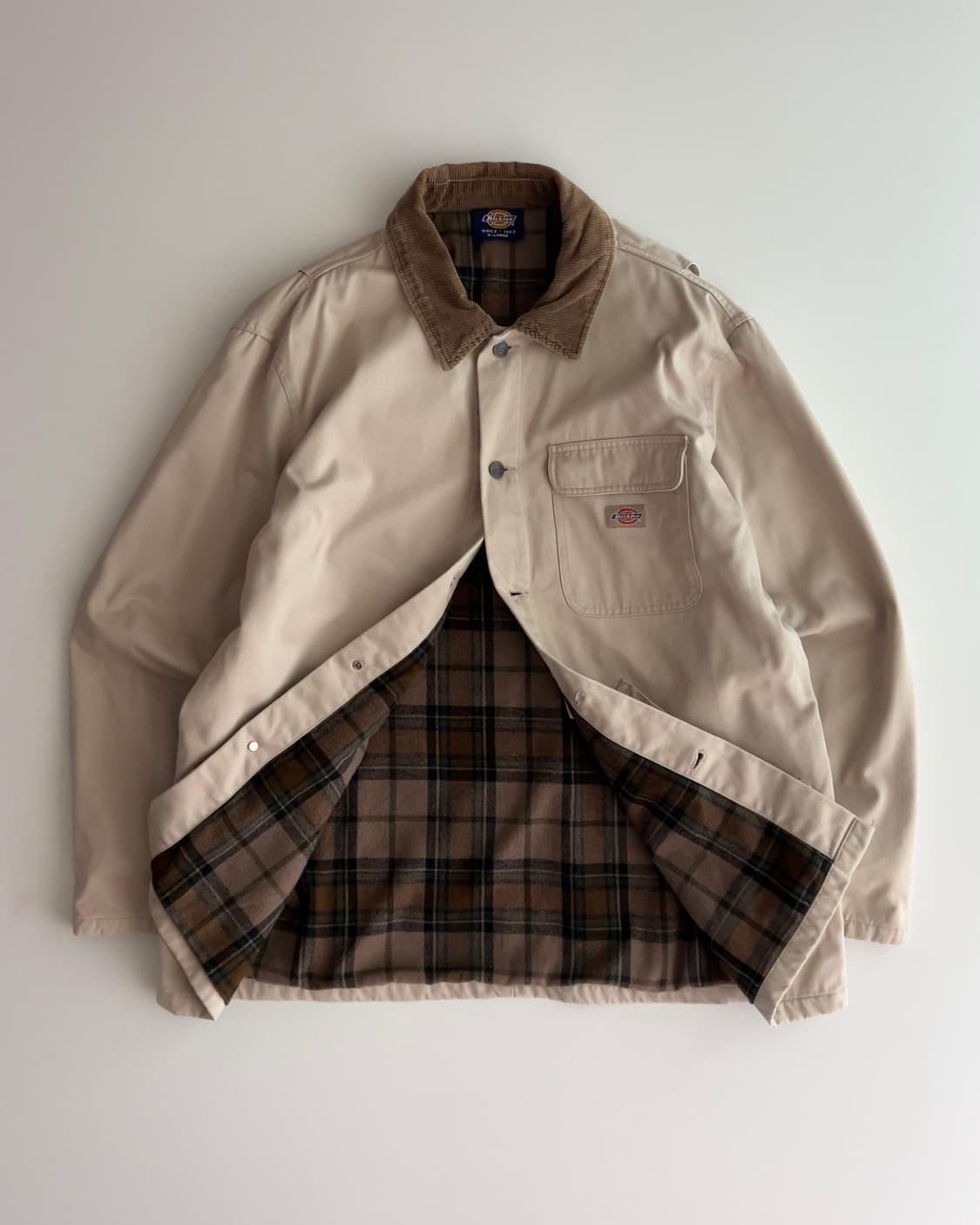 디키즈 코듀로이 카라 워크 자켓 XL 상품이미지1