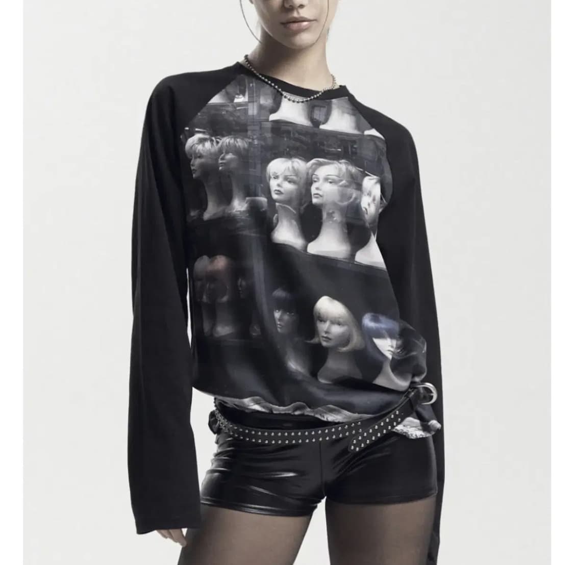 오도어 프린팅 롱슬리브 상품이미지1