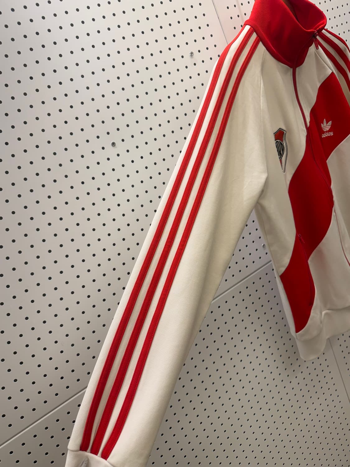 00s 아디다스 올드스쿨 흰빨 트랙탑 져지   상품이미지7