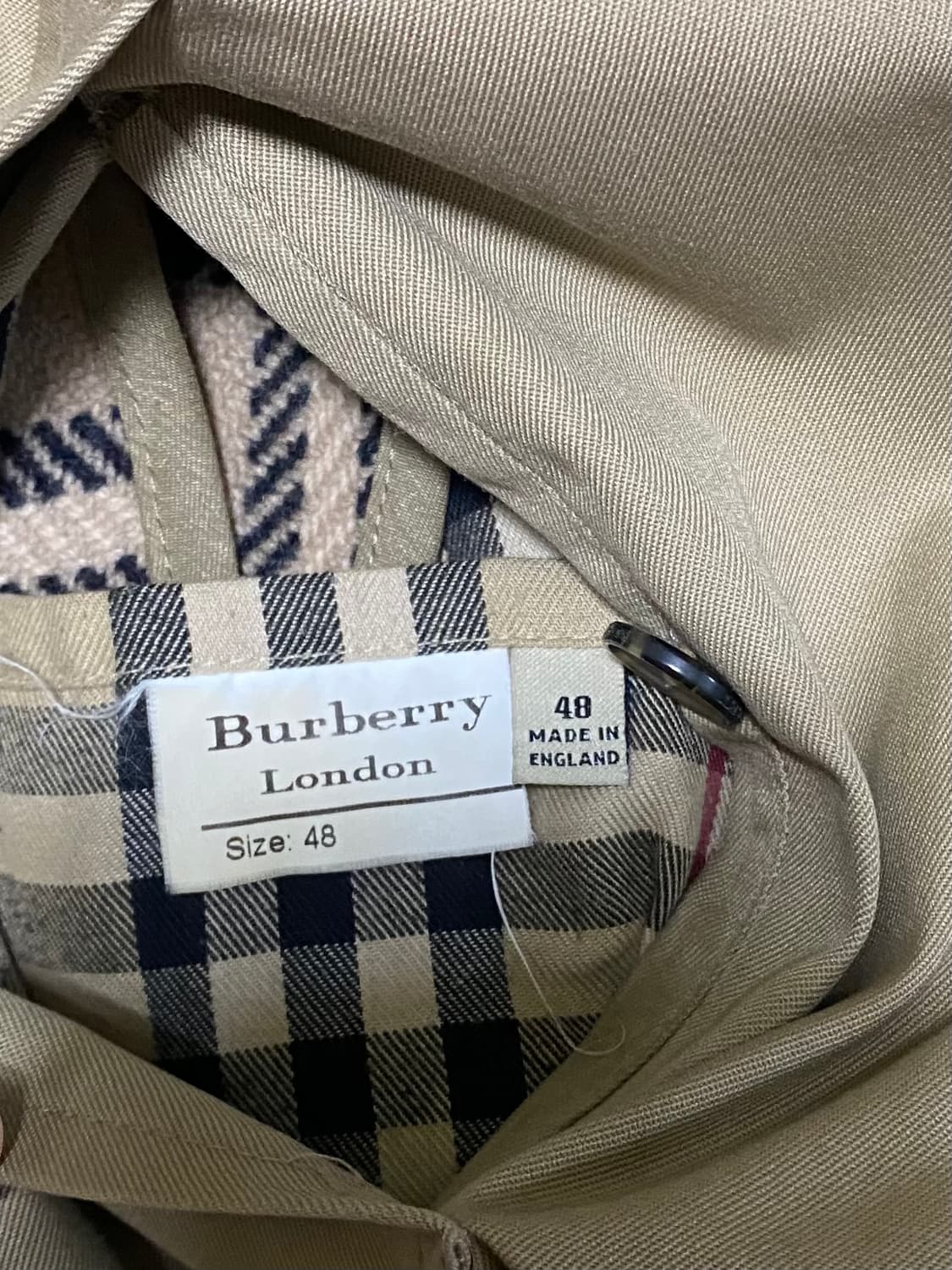 버버리 여성 코트 자켓 내피포함 여성 100 사이즈 상품이미지7