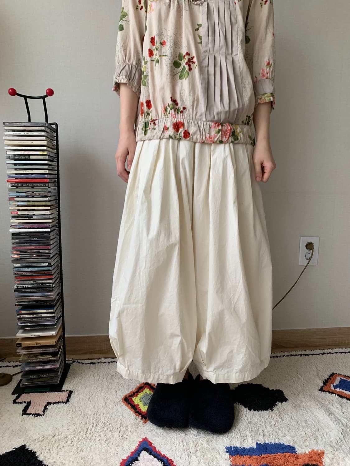 mumokuteki cotton volume pants 상품이미지2