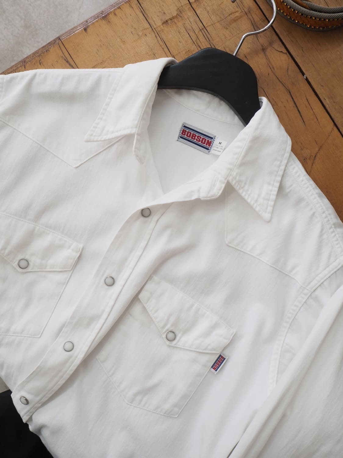 90's BOBSON western shirt  상품이미지1