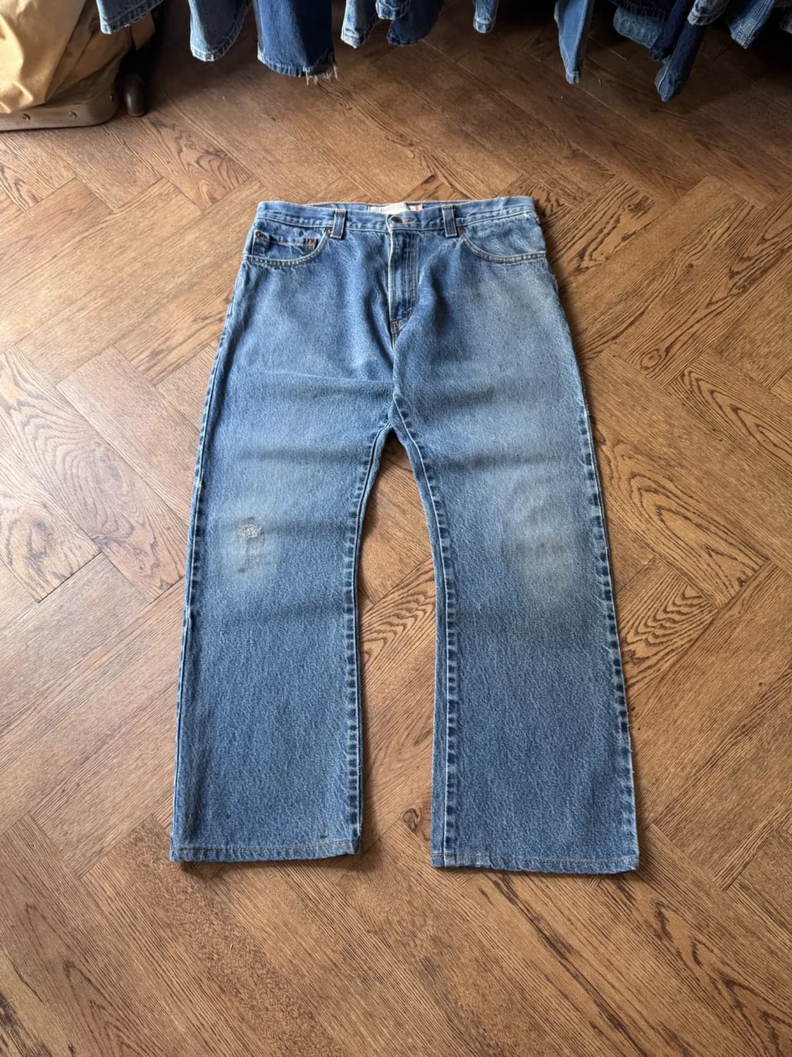 [34]00's 리바이스 517 멕시코제 빈티지 워싱 플레어진 F55 상품이미지1