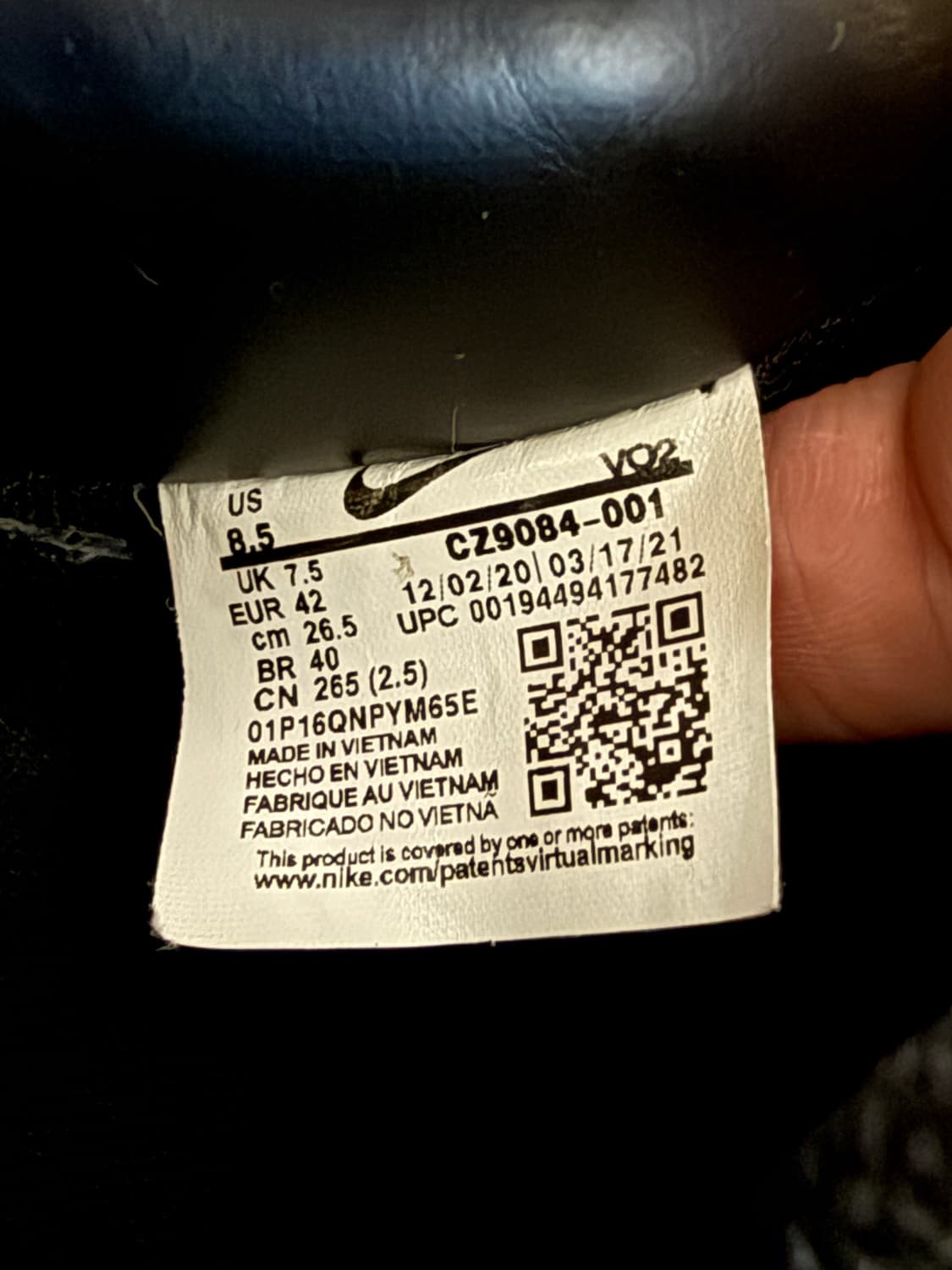 Stussy x Nike Air Force 1 Low 265 상품이미지5