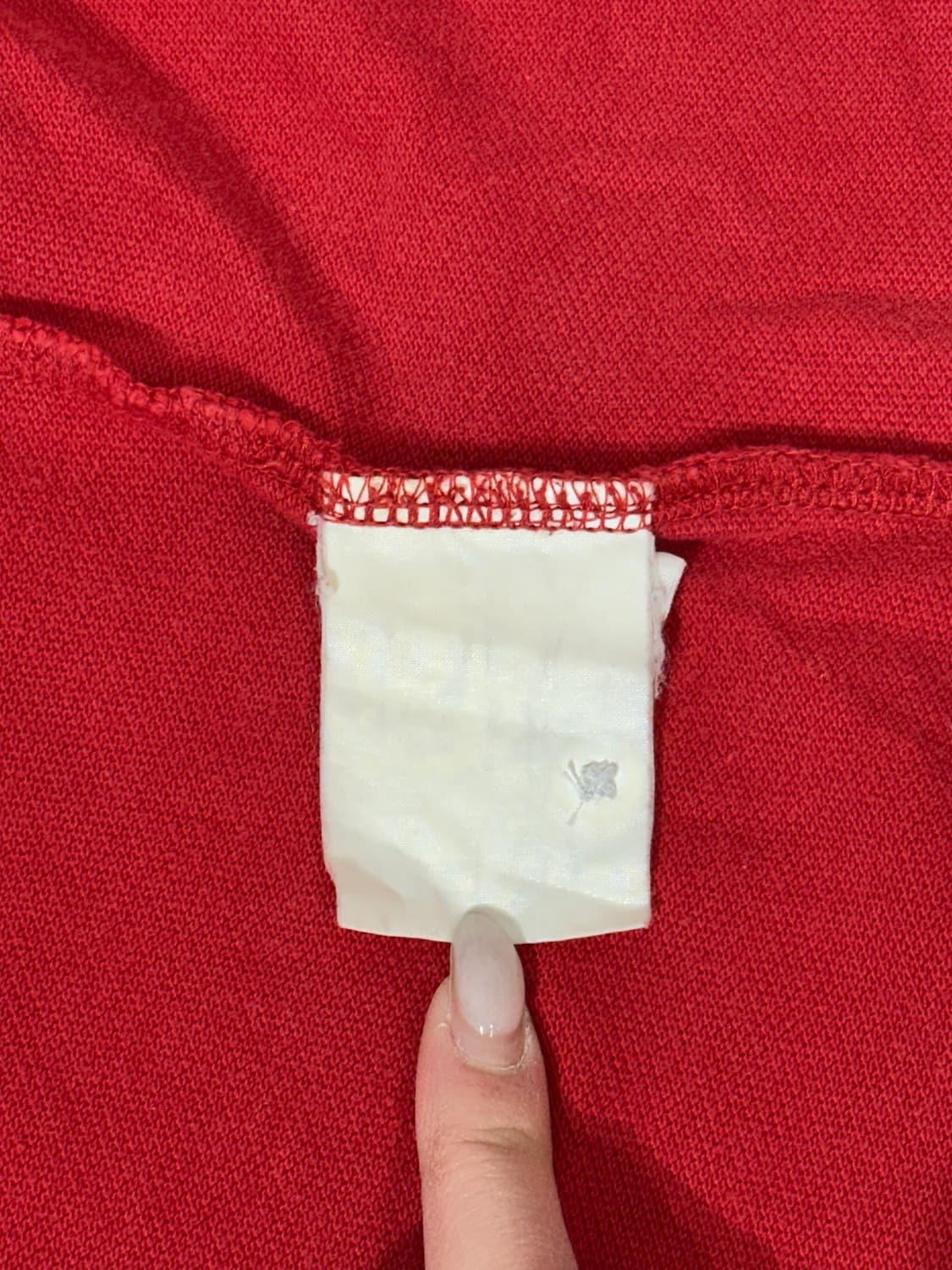 폴로 레드 빅 로고 커스텀 핏 반팔 카라티 XXL 상품이미지8