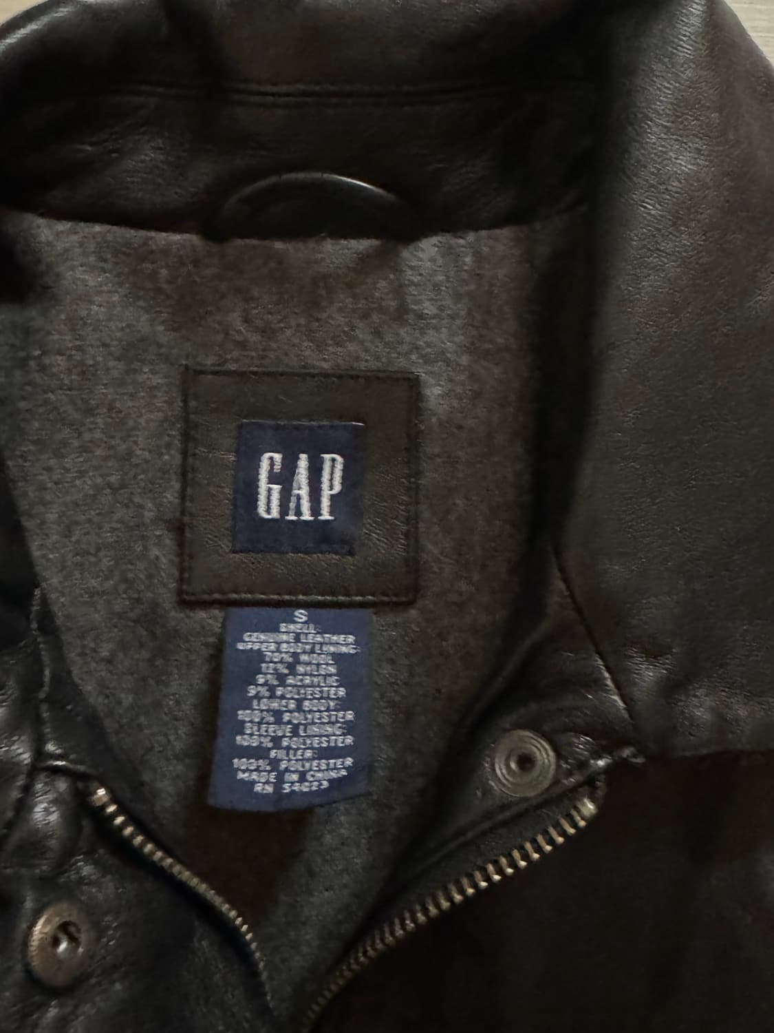 올드갭 레더카코트 s 상품이미지2