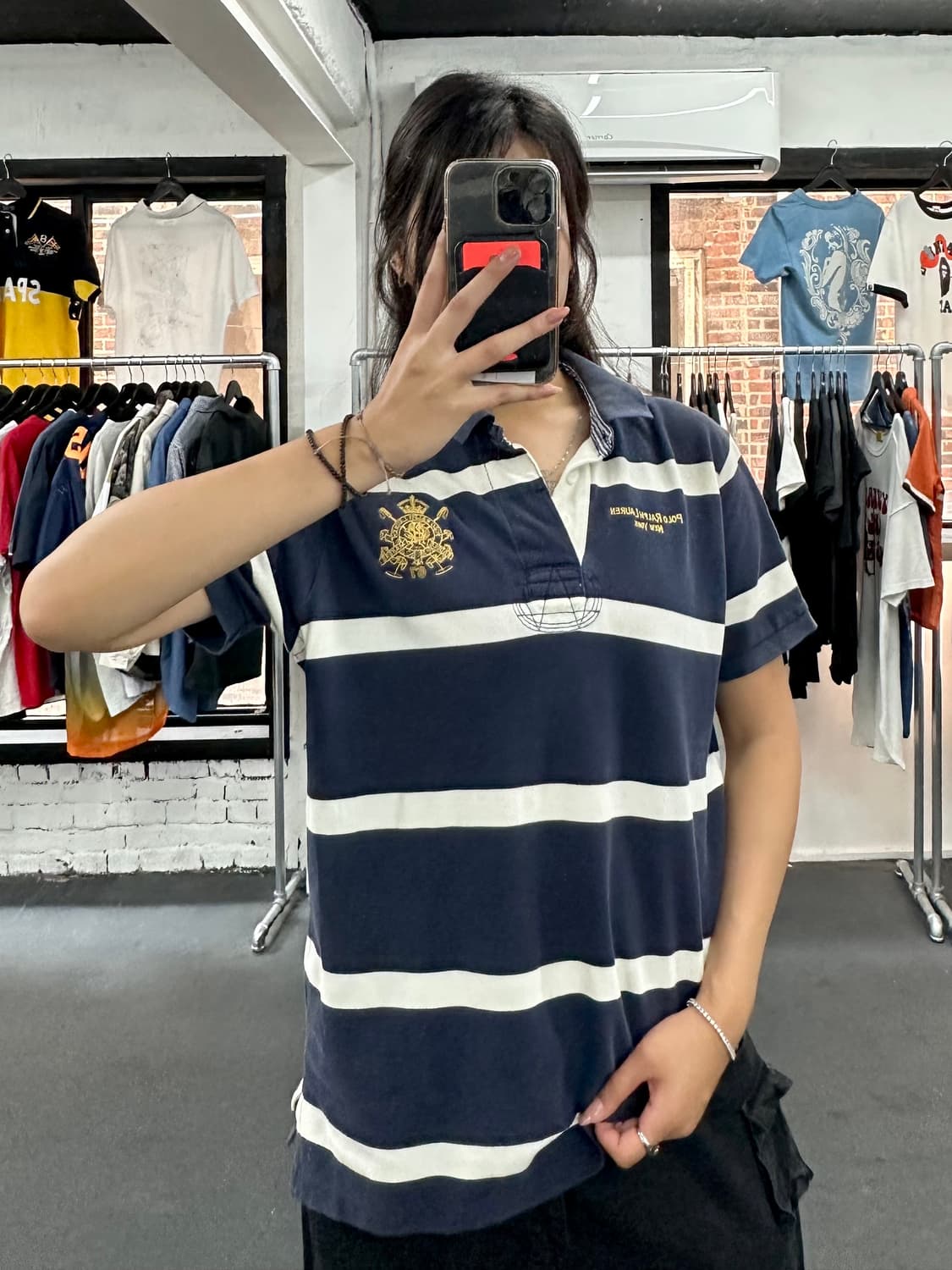 폴로 랄프로렌 스트라이프 PK 티셔츠 상품이미지2