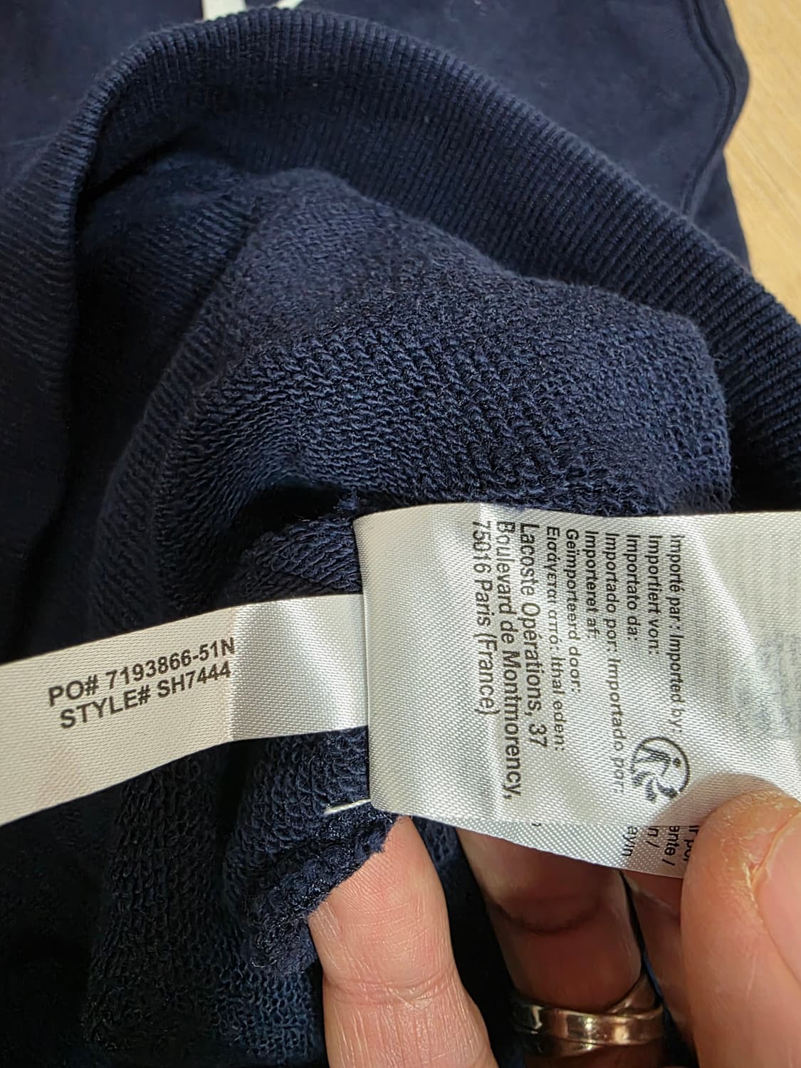 라코스테 후드티 L 상품이미지9