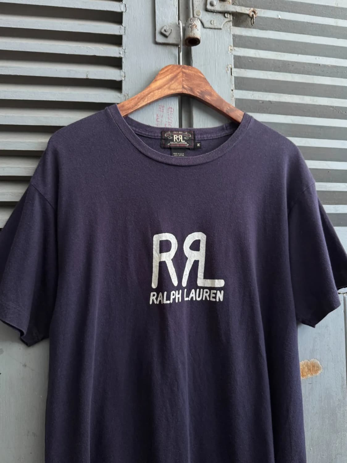 [M]90's OG 더블알엘 Made in USA RRL 프린팅 티셔츠 상품이미지1