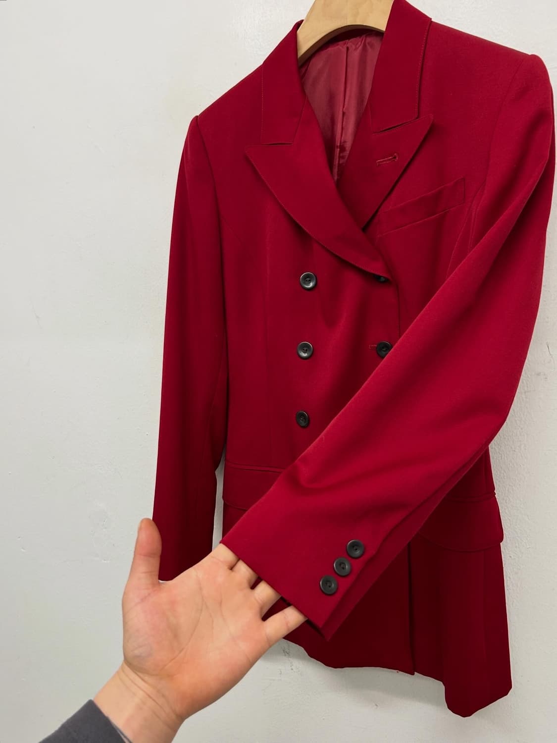 80-90s 장폴고티에 더블 브레스티드 블레이저 자켓 상품이미지3