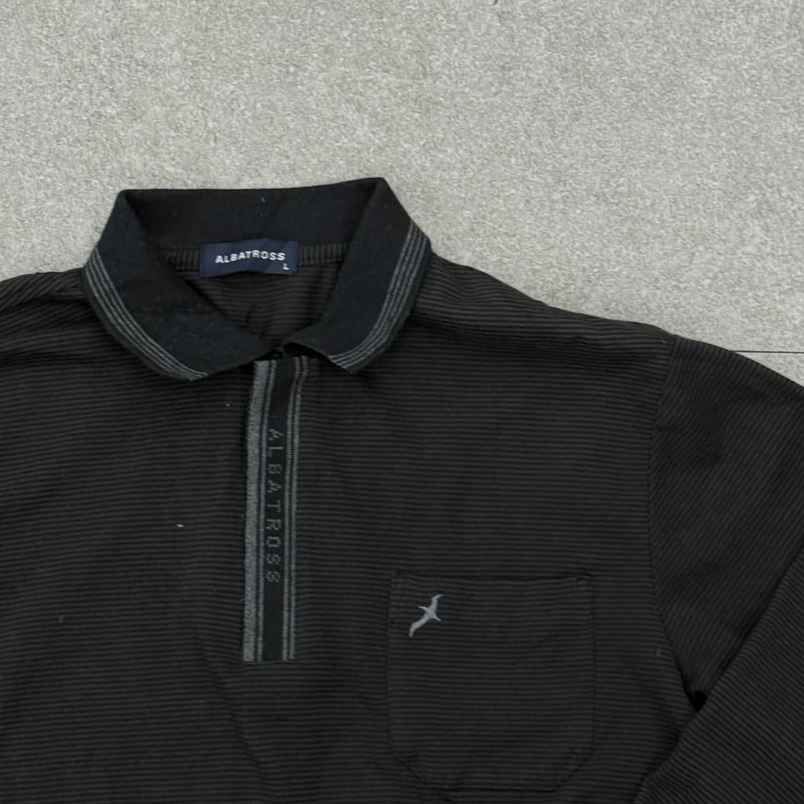  알바트로스 카라 긴팔티셔츠 상품이미지4