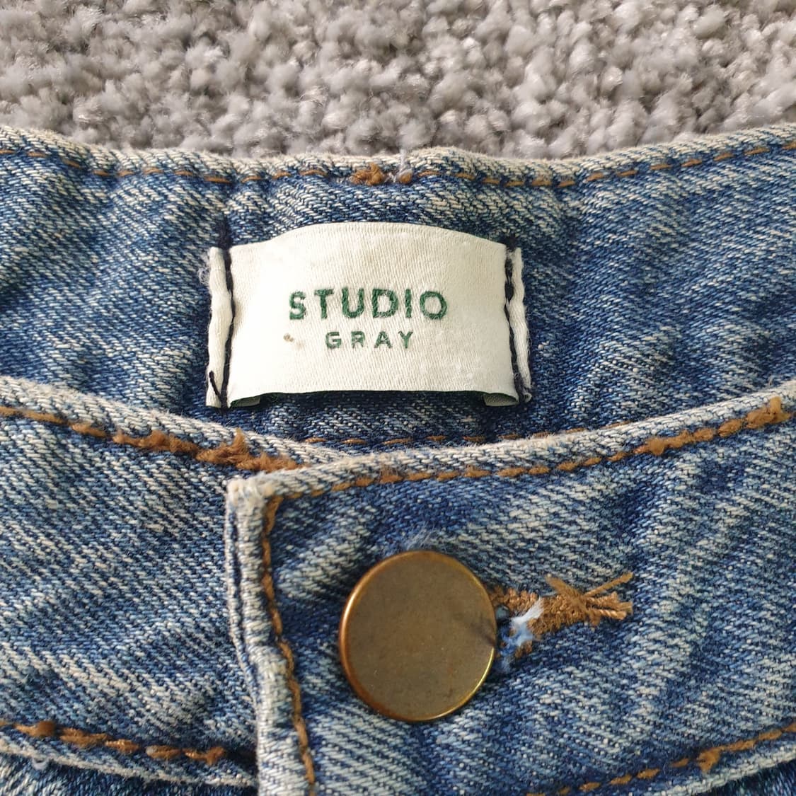 [무료배송] STUDIO GRAY 데님 와이드 팬츠 상품이미지2