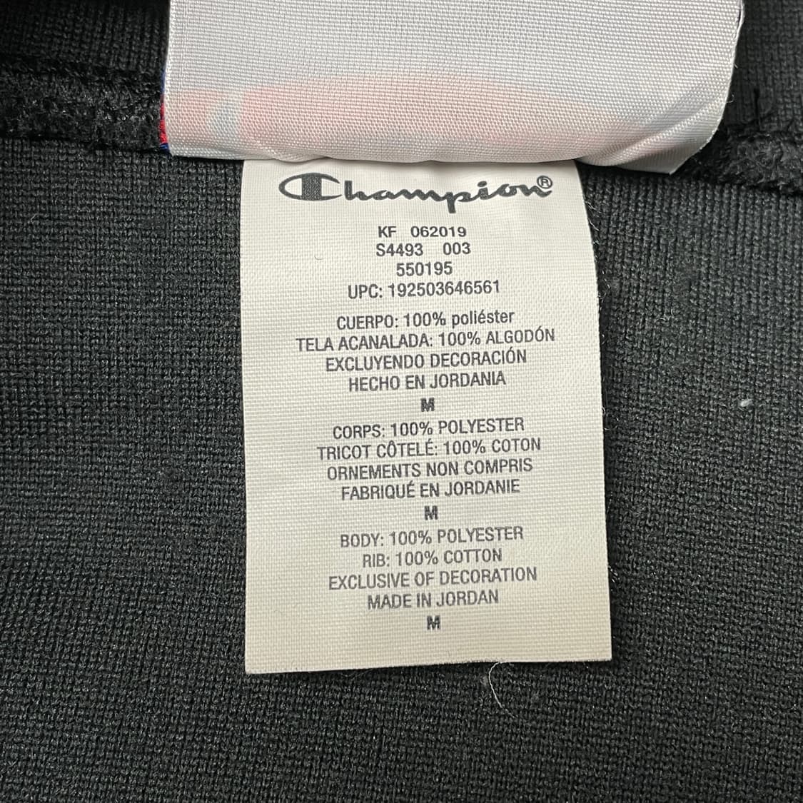 CHAMPION 챔피온 빈티지 블랙 하프집업 후리스 후드티 A00494 상품이미지10