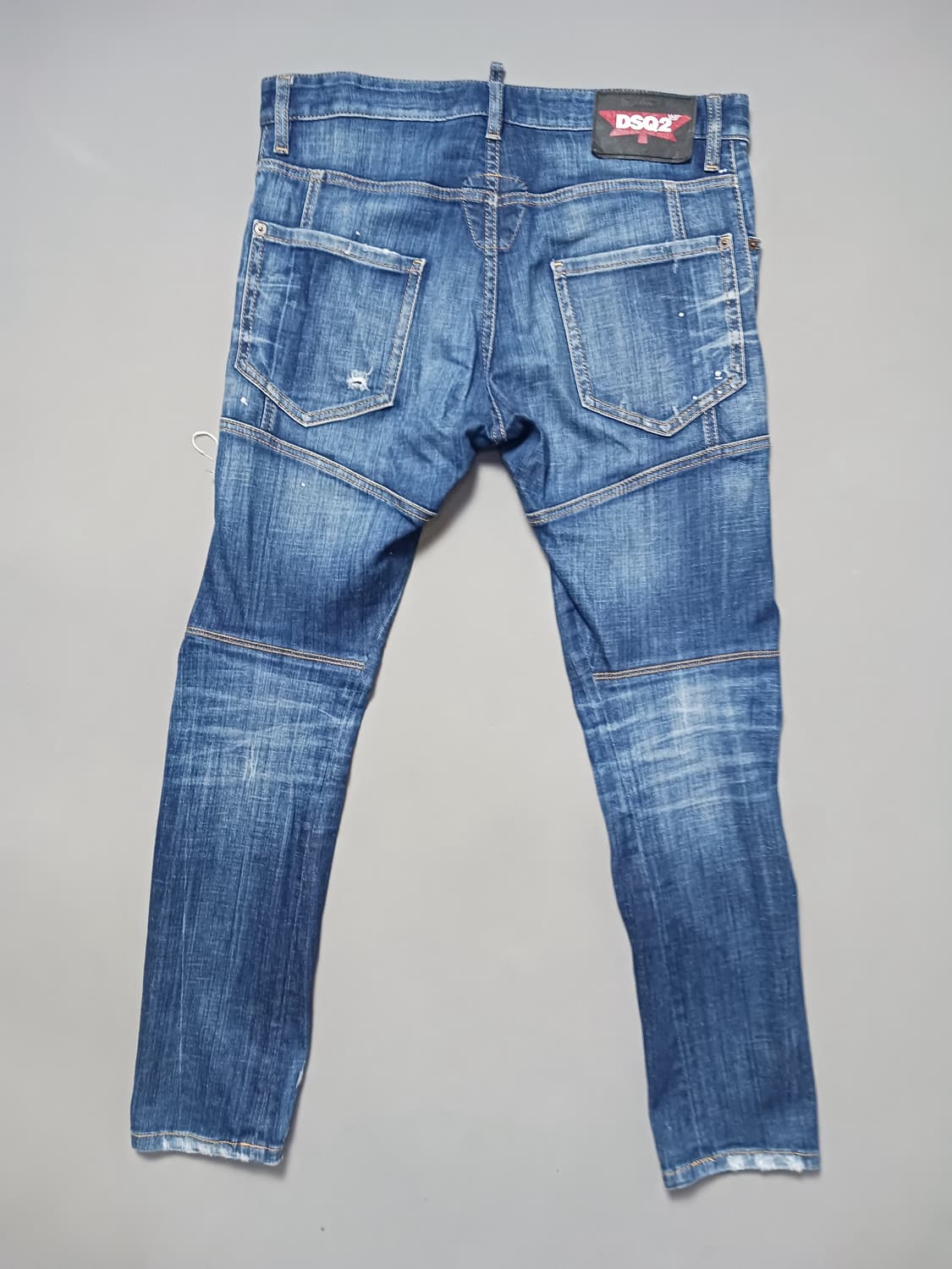 [48] 정품 디스퀘어드2 페인팅 딥워싱 타이디바이커진 청바지 32 33 상품이미지7