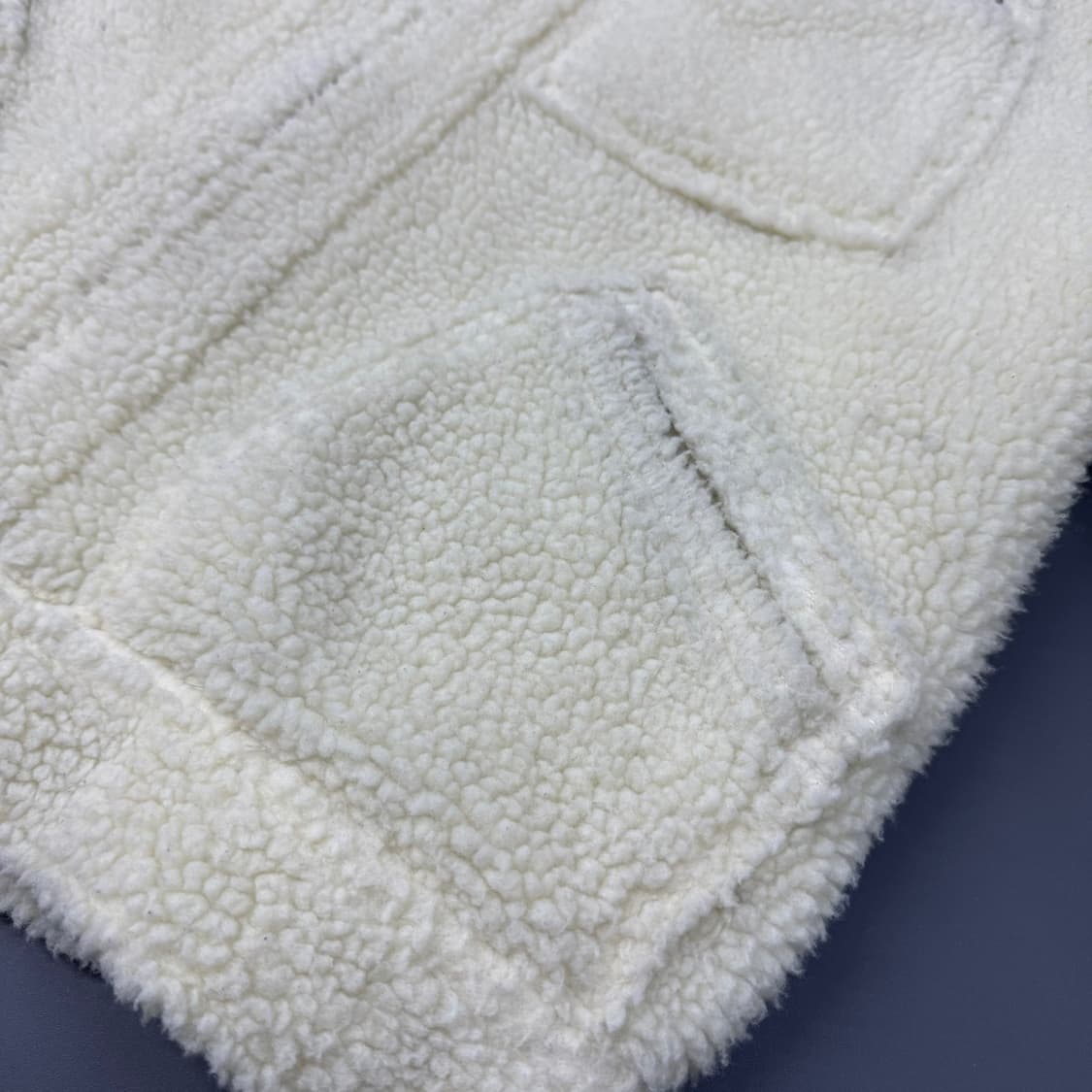 Lee x 빔즈(BEAMS) 아이보리컬러 쉐르파 91B 워크 자켓 상품이미지6