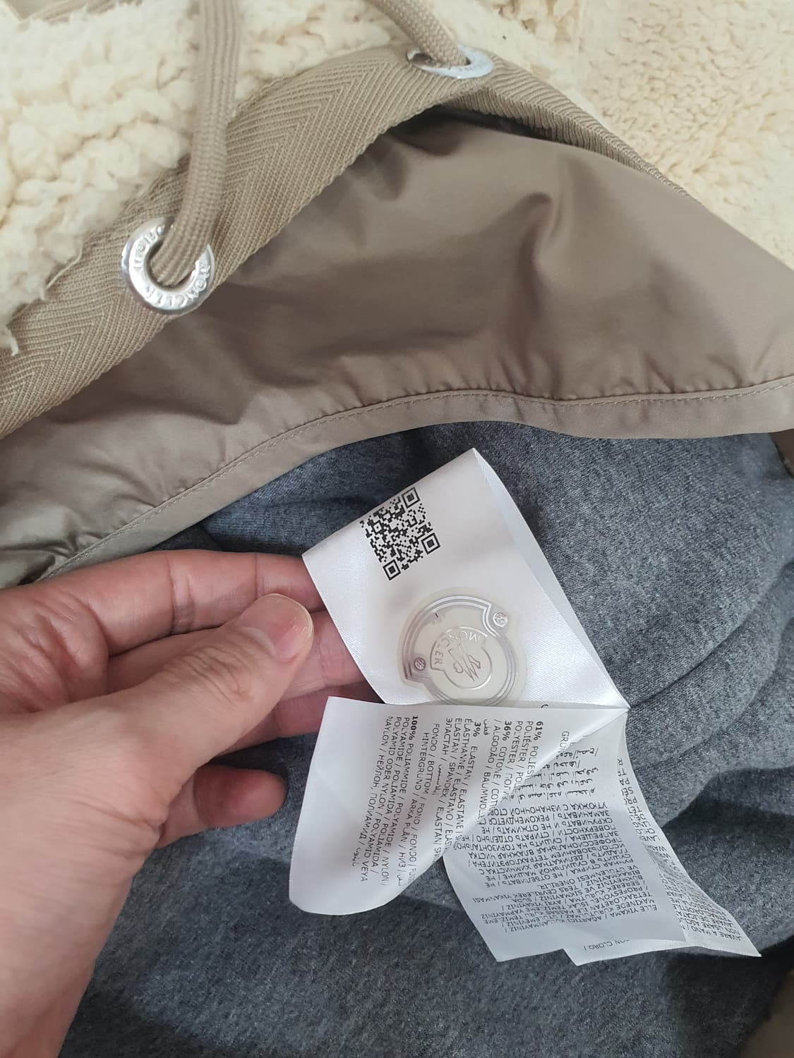 몽클레어 보아 후리스 후드 상품이미지7