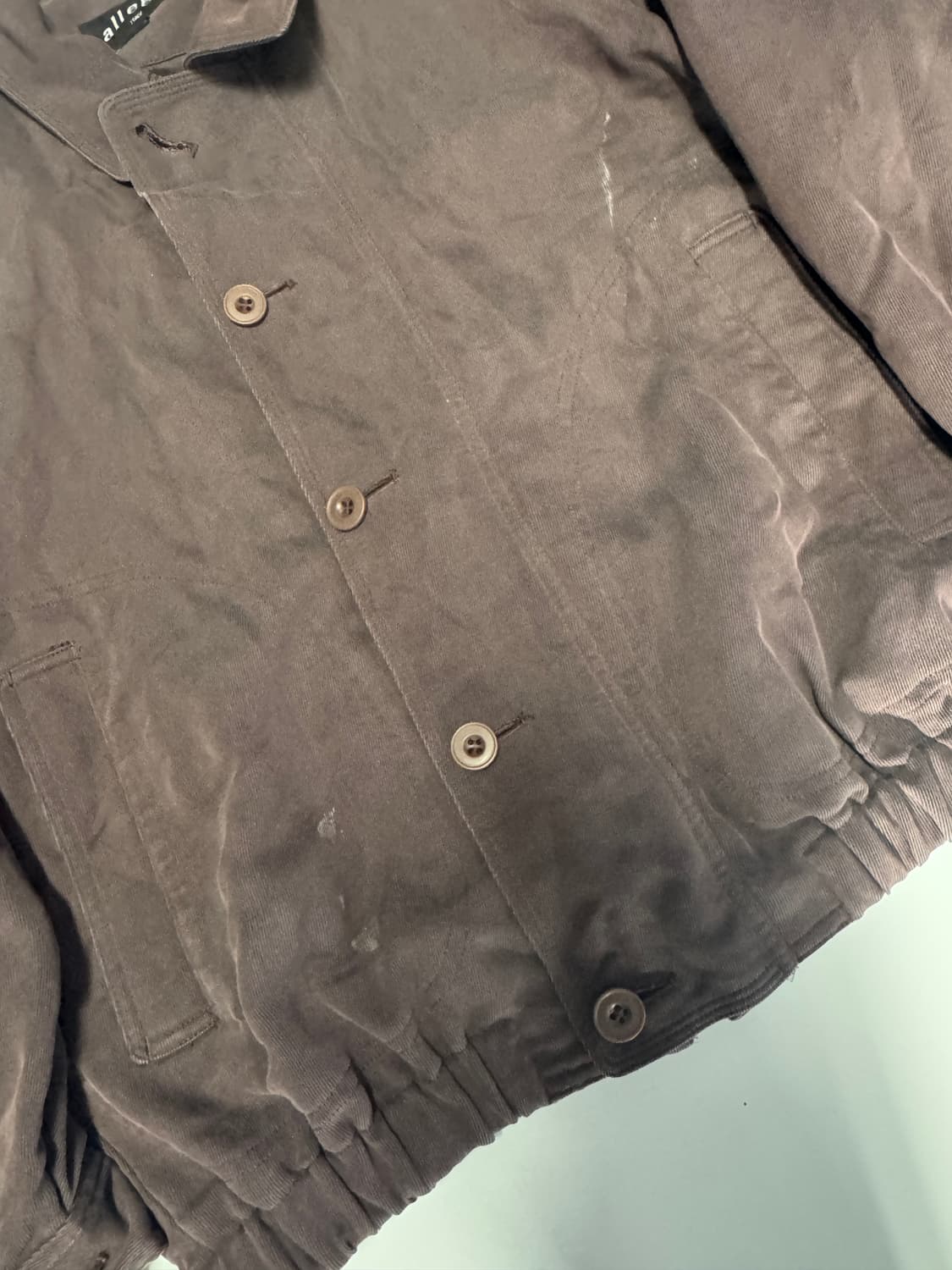 여성 이태리 알레그리 일본 빈티지 코코아 집업 자켓 M 상품이미지6