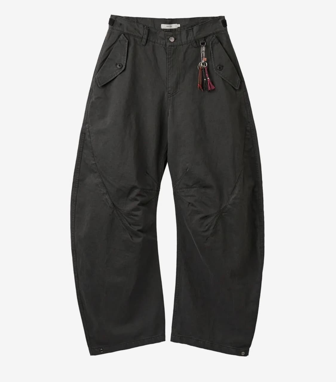 아르반 트리플 리프 커브드 팬츠_트리플 차콜 상품이미지1