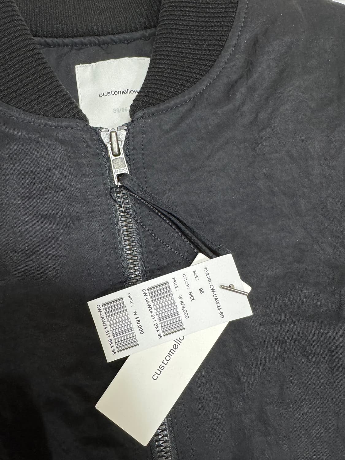 커스텀멜로우 ma-1 블랙 CWUAW24811 상품이미지4