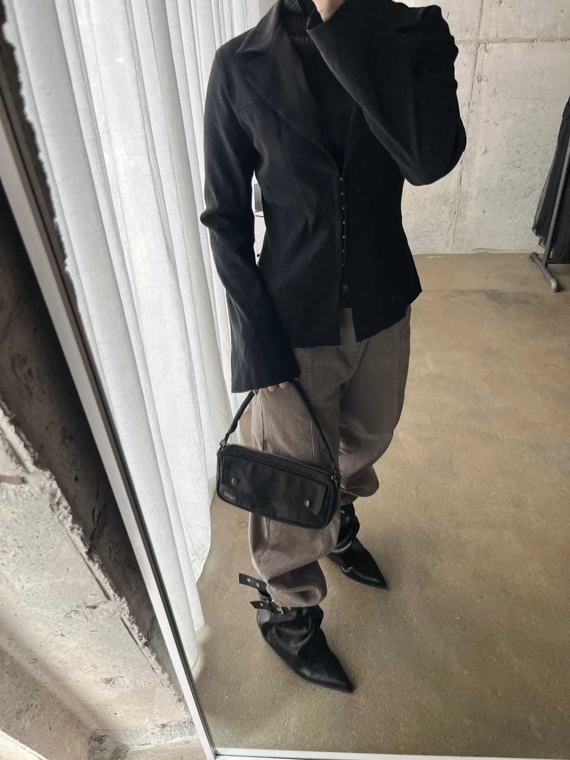 Porter 포터 스모키 숄더백 블랙 상품이미지3