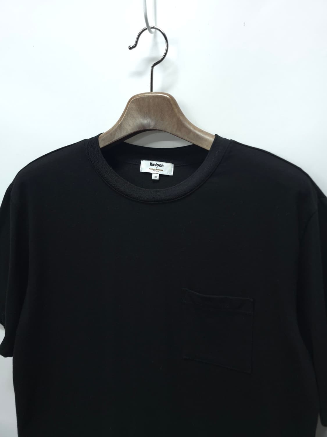 킨록 바이 킨록앤더슨 블랙 포켓 반팔 티셔츠 105 상품이미지3