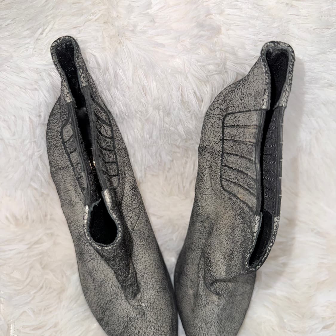 230 Jinny Kim 지니킴 파이톤 앵클 부츠 상품이미지5
