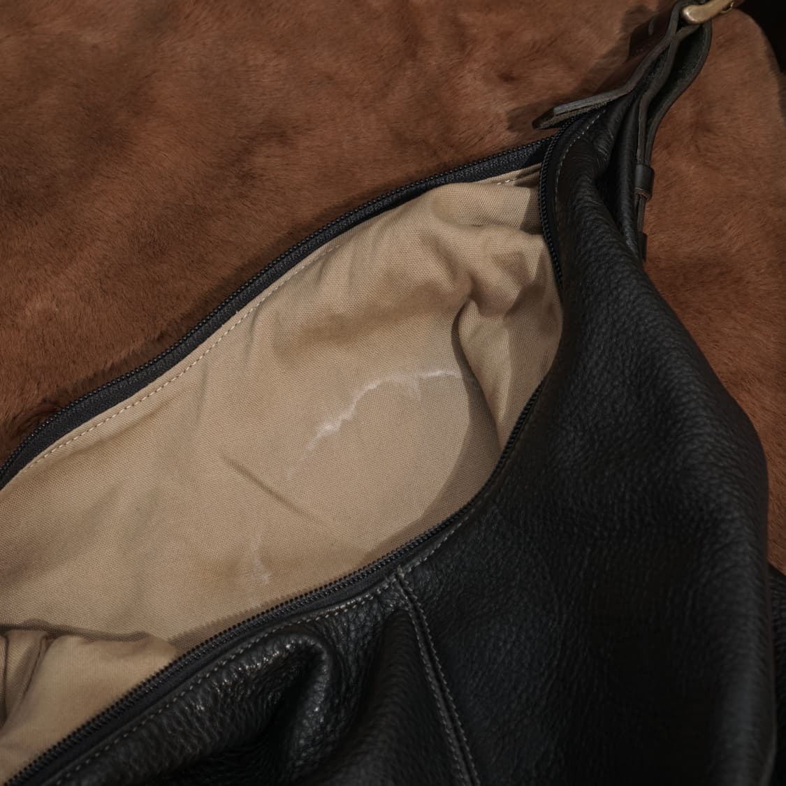 Made in Japan 빈티지 레더 백 상품이미지10