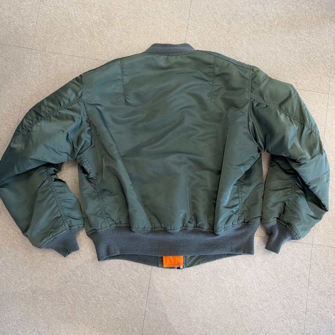 80~90s 알파인더스트리 MA-1 USAF 밀스펙 자켓 상품이미지6