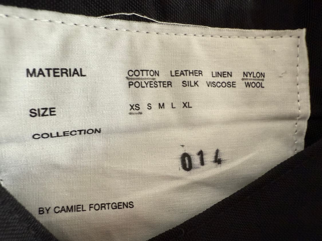 카미엘 포트젠스 카펜터 수트팬츠 상품이미지3