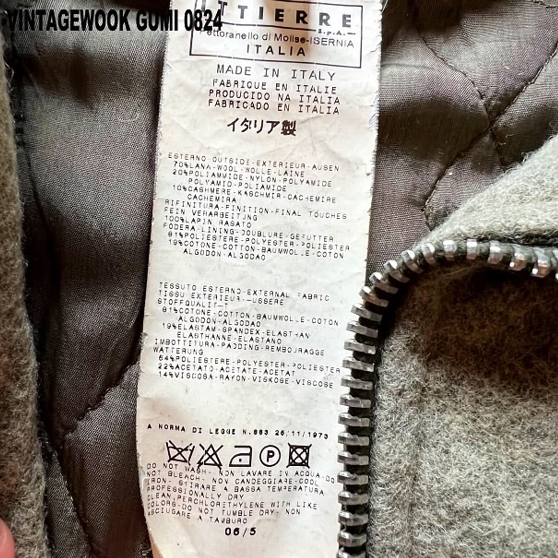 베르사체 아카이브 구형 헤비 아우터 상품이미지8