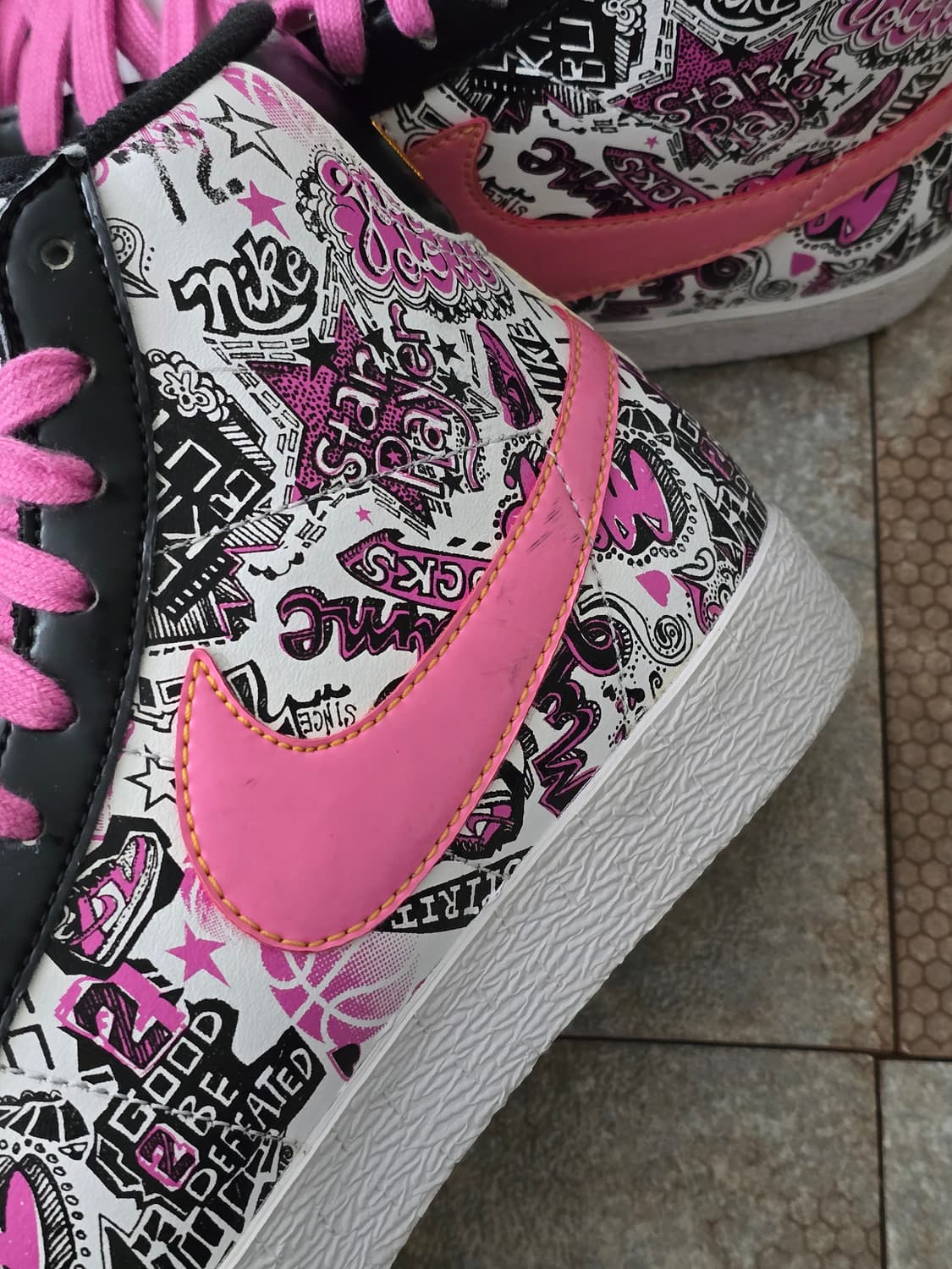 (230)나이키 빈티지 블레이저 미드 그래피티 상품이미지6