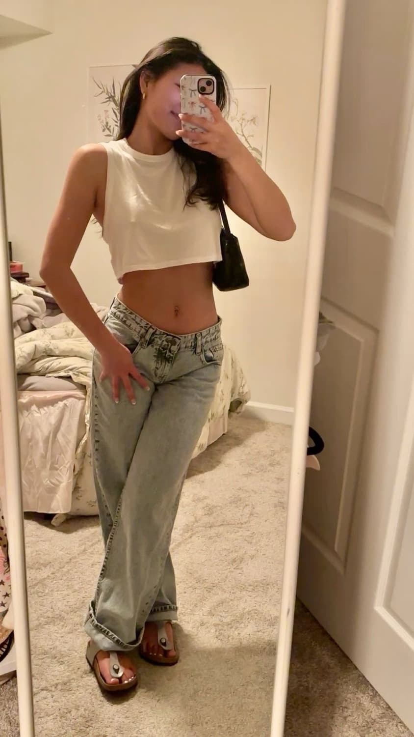 motel rocks parllel jeans 로우라이즈  상품이미지1