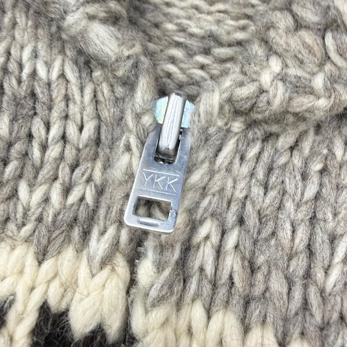 LONG HOUSE 캐나다 헤비울 코위찬 스웨터 집업 상품이미지6